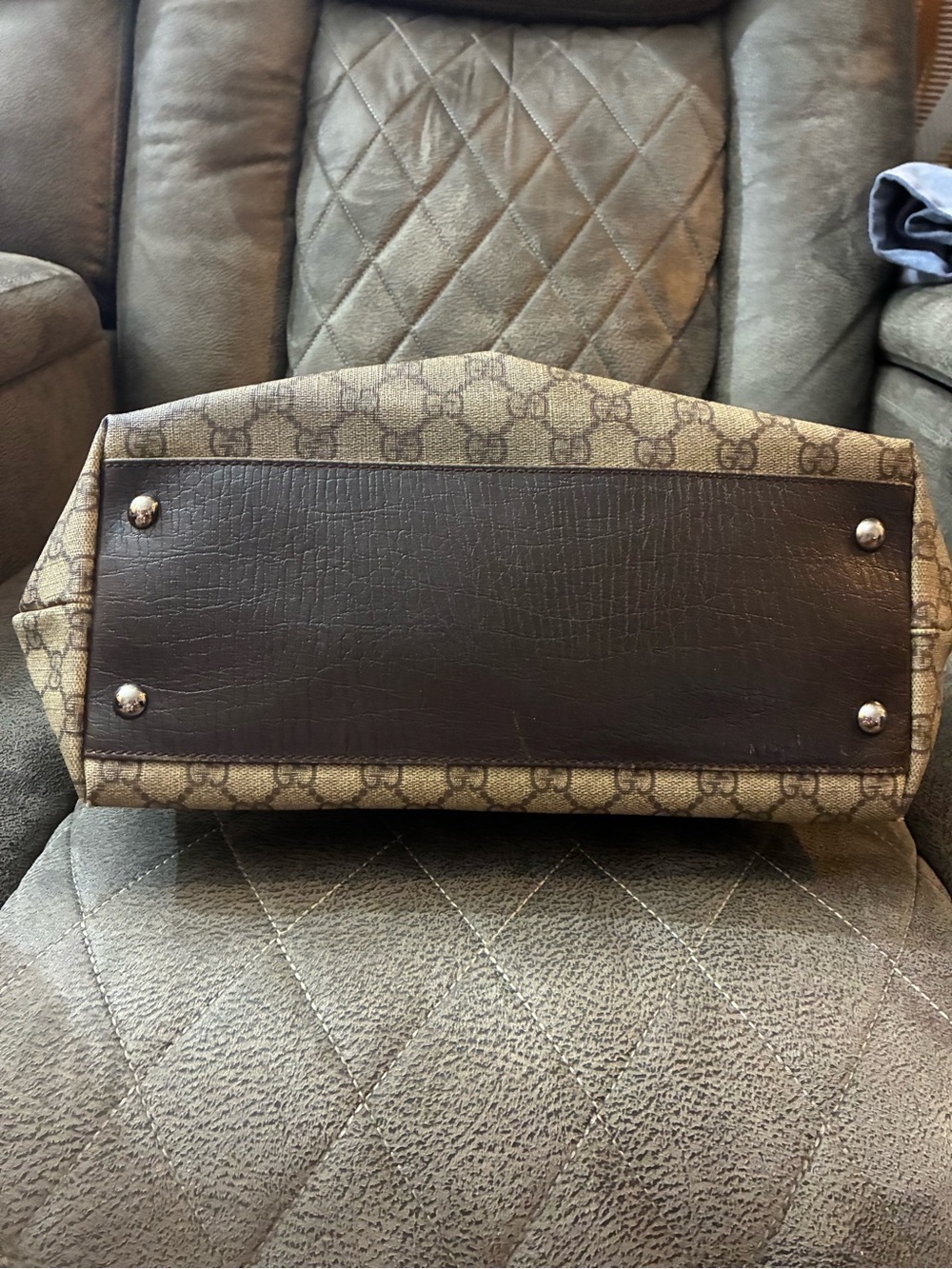 Gucci Monogram Laptop Bag - Picture 6 of 11